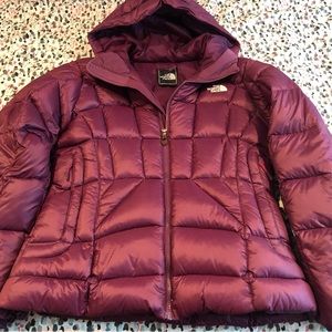 Large The North Face Jacket in purple
